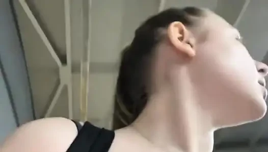 Intense sex with Jucierssy at the gym