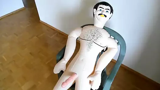 erkek bebeği denemek