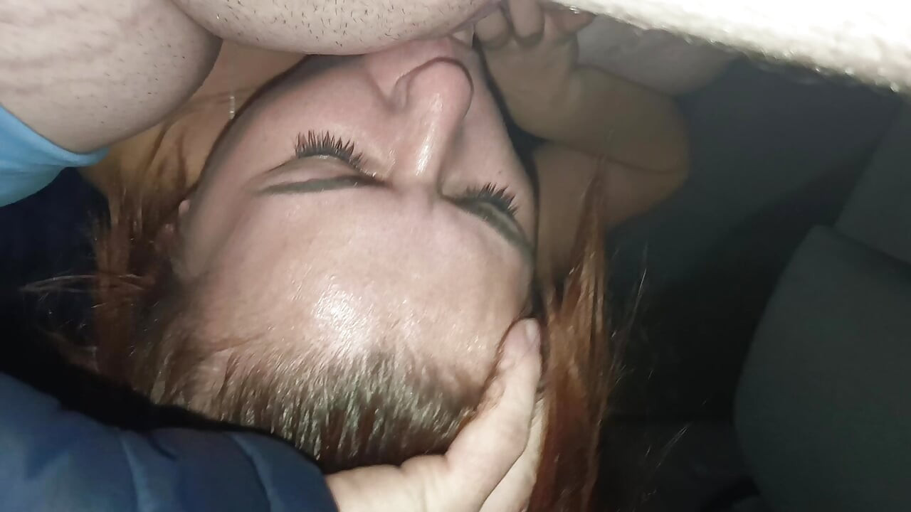 Whore in the car