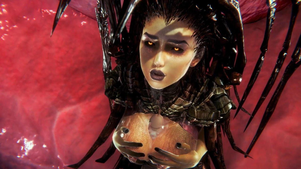 Kerrigan horoz pov sürmek: starcraft parodi