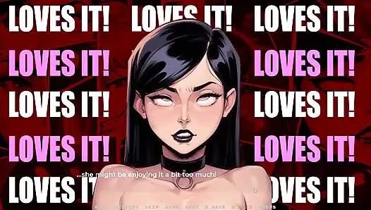 Yeni kız arkadaşım tabu hentai oyunu ep. 41 gotik kız arkadaşımla bdsm şaplak!