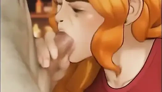 Sarışın turuncu kız romantizmi