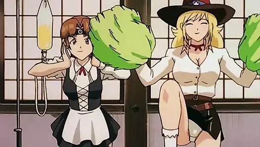 Honoo hiçbir labirent (labirent alevler) anime ecchi sahneleri