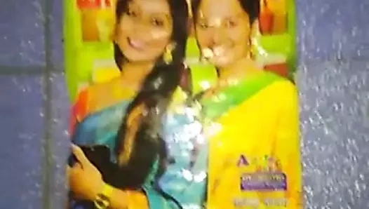 Navya ve manju savaşçı tükürmek ve boşalmak haraç