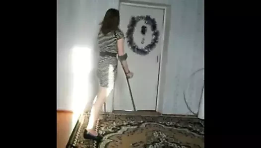 Sak odada koltuk değneği