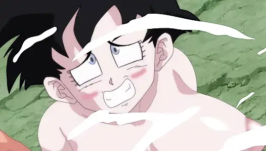 Süper sürtük turnuva - Roshi turnuva sonunda Gohan'ın karısı Videl'i sikiyor