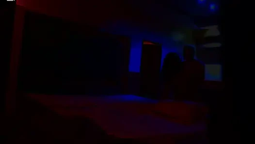 Hard Fucked In Motel With Red Light Part 3