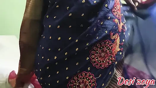 Zoya ne zaman sari giyse, penisim ereksiyon oluyor ve onu bir kaltak gibi sikmek istiyorum.