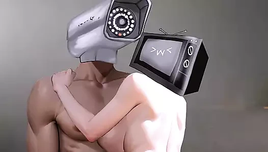 Skibidi tuvalet hentai derlemesi, kameraman, yarak kafası, tv kadını