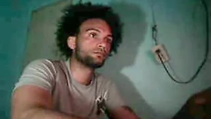 Düz adamlar ayak üzerinde web kamerası #136