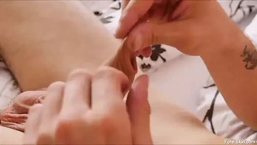 Sıcak twink timmy cooper uncut horoz mastürbasyon