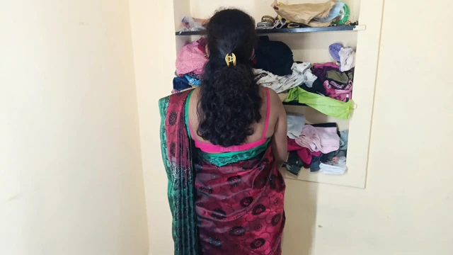 Red saree cute women