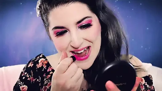 Pleksiglas asmr'da pembe ruj