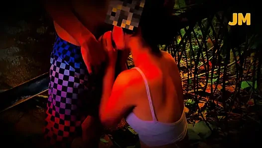 Khmer çift ormanda romantik videolar seks yapıyor - ormanda ateşli Kamboçyalı seks (18 eki 2025)