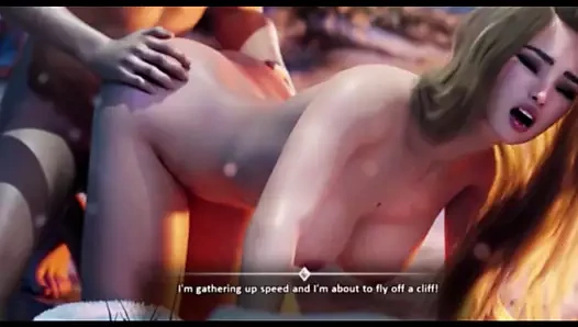 Hareketli koyu esmer güzellik lauren açık havada becerdin alır