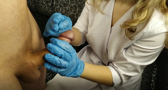 hemşire mastürbasyon benim horoz içinde lateks eldiven