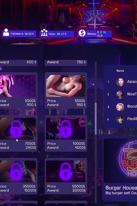 Onlyfap Simulator 4 Porn Game Play part 02 Sex Game, Nude Game