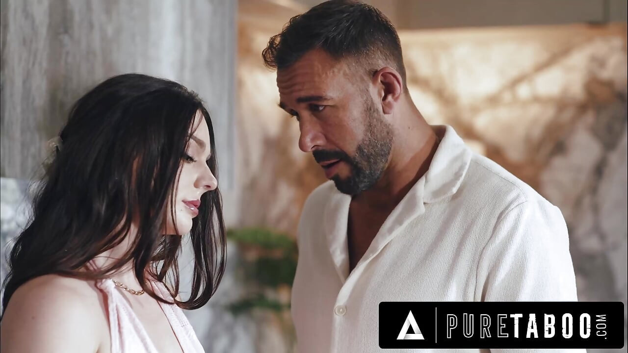 PURE TABOO Resentful Man Locks Stepbrother Outside & Sneaks In To Fuck His Stuck Wife Maddie Wren