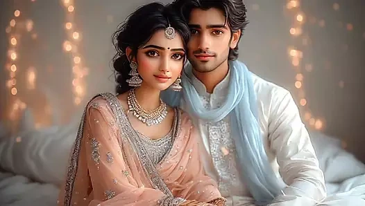 Ağrılı anal deneme- Hintli evli kadın pinki kocasını mutlu etmek için seksi sari içinde ilk kez anal seks yapıyor