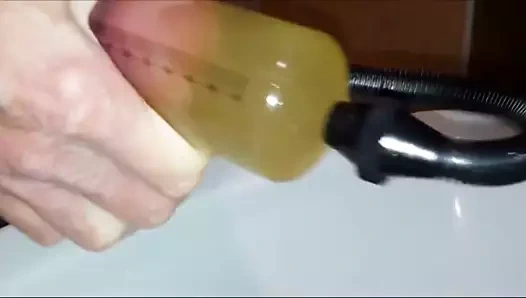 çiş ve boşalmak içinde benim penis pompası