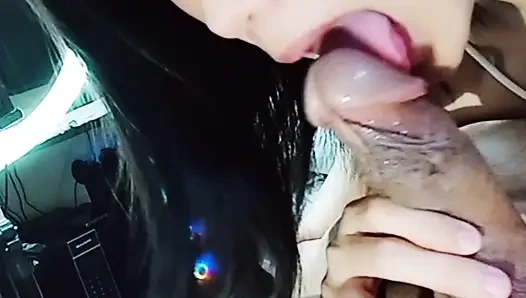 Horny Stepsister Sucked My Hard Dick