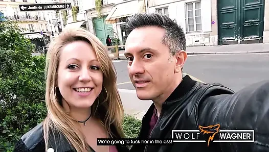 paris'te ilk randevu sikişi sırasında Fransız anal dölleme: emmanuelle worley - wolfwagner