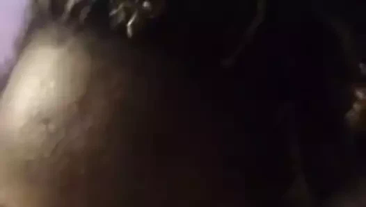 Afrikalı kız sürücü eğitmen için darbe iş verir