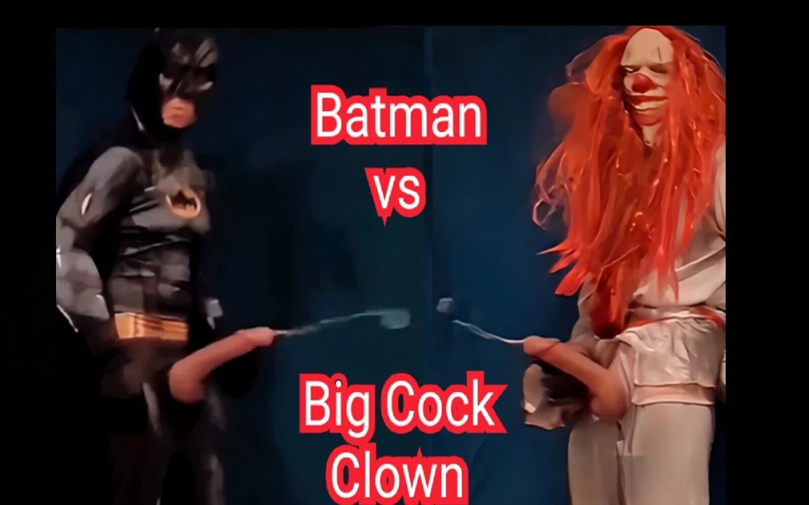 Batman çılgın palyaçoya karşı büyük yarak savaşı