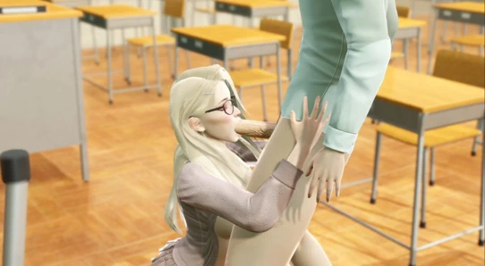 Lanetli sutyenli genç kız hentai'i uni l'de sikiyor - 3d animasyon