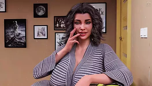 Sunville'in orta yaşlı seksi kadınlar #5 - Sophia ve Johannes birlikte kahvaltı yaptı ... Daisy Johannes'e bir şey gösterdi... Johannes hakkında düşündü