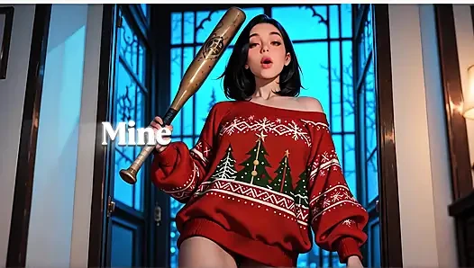 Lonely MILF Gets Her Christmas Wish from Santa While Husband's Away