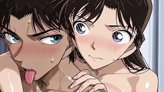 Heiji X Ran (conan)