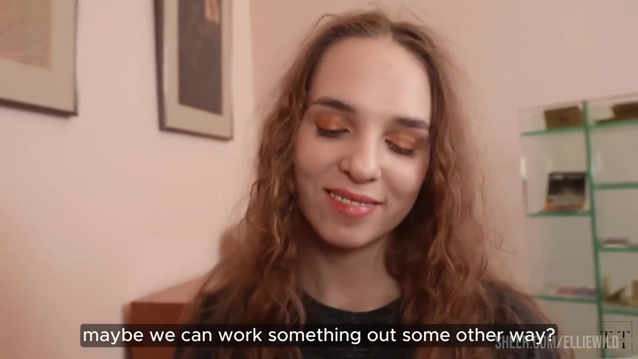 Cash-strapped Slut Gets Creative