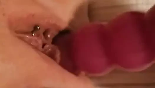 dildo ile eğlenceli