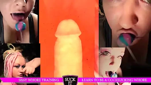 Нюхни свежие трусики Ooey Goey, как я превращаю тебя в сисси членососка включает в себя лизание ступней видео-версия