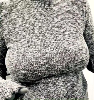 kazak içinde sütyen