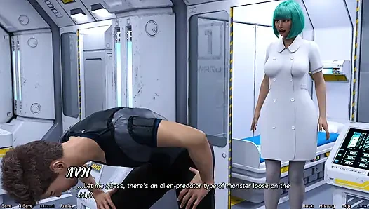 Uzayda mahsur kaldı #01 - tüm güzel kızlarla tanışmak