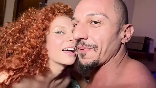 Menage! My friend's boyfriend fucks us after helping us make content