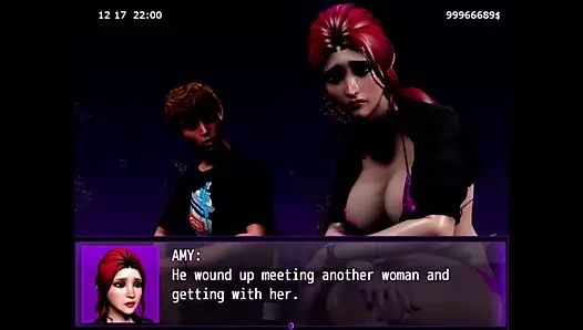 Yeni hayatım: yenilemek - halka açık genç amcık yemek (54)