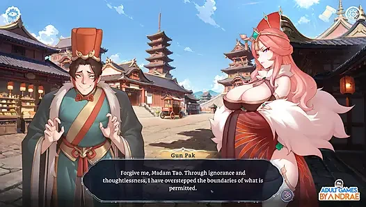 Ep9: Seçilmiş 5 ile çay töreni - İmparatorluk Harem'de kraliyet toplantısı - harem fantezisi