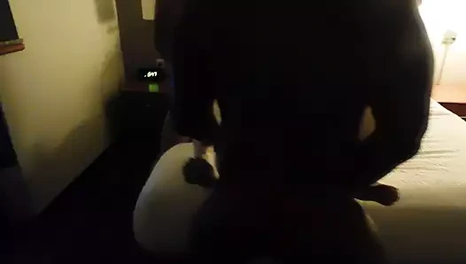 Fetiş 5 siyah musluklar almak dönüşler üzerinde benim beyaz karım