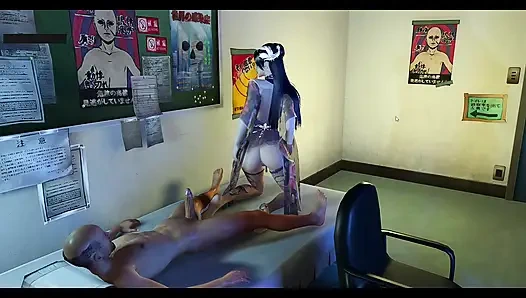 Ateş ve tanrıçası- 3 boyutlu animasyon hentai