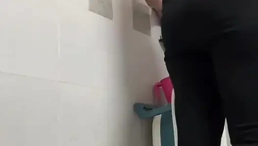 Indian Mom Shower Striptease