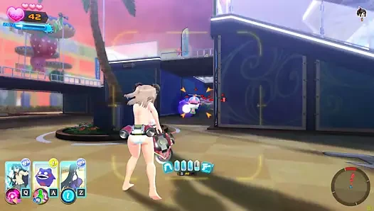 Hadi şeftali plajı sıçraması oynayalım - 41 - yaz sürprizi (deu)