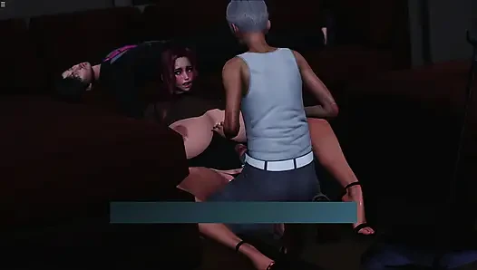 Father In law Eating His Stepson Wife Pussy Infront Of Him In Living Room