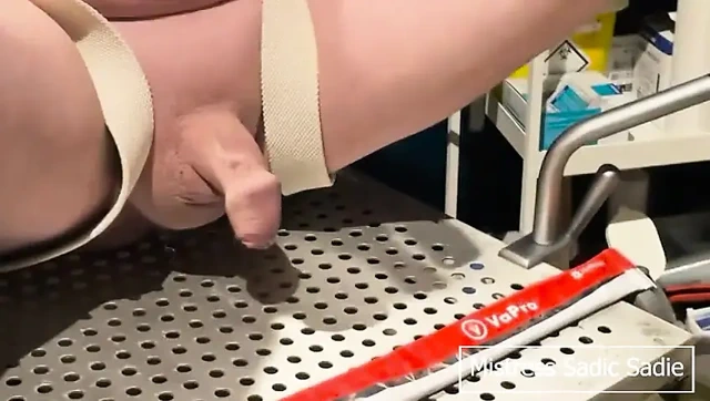 Basit bir sonda gösterisi, üretrasını genişlet