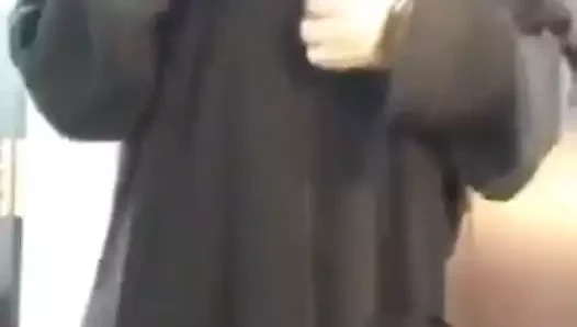 Sıcak arap eş yanıp sönen