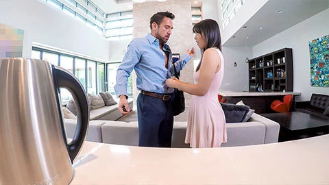 dadı cam ortaya çıkarır busty dadı