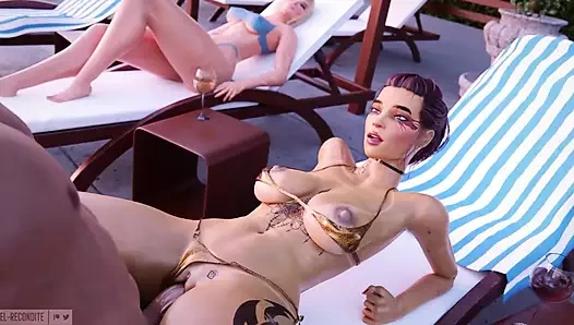 El-recondite ateşli 3 boyutlu seks hentai derlemesi -65