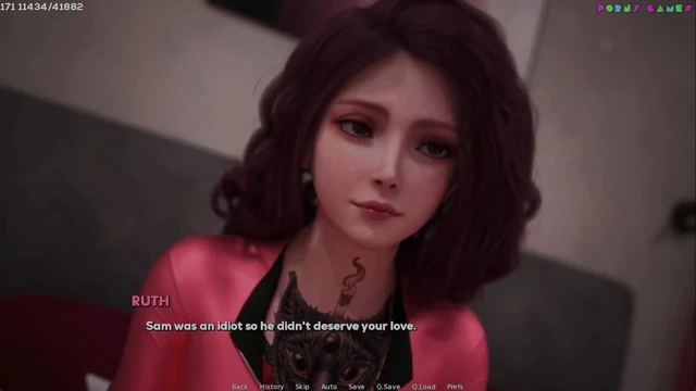 Shamandev'in arzu gölgeleri - genç Yuria zenciyle sikiliyor: resmi ilk büyük zenci sahnesi 56